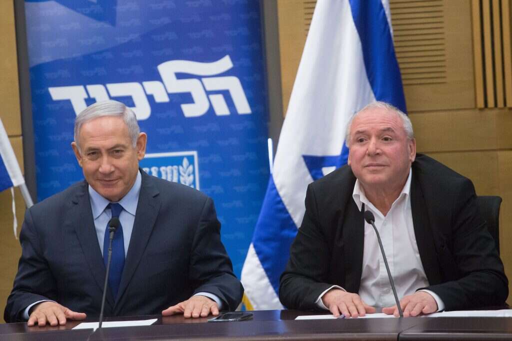 אמסלם ונתניהו. | פלאש 90