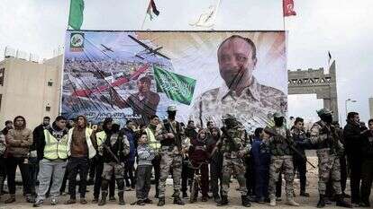עצרת זיכרון בעזה לא-זורי, ינואר 2017. | AFP
