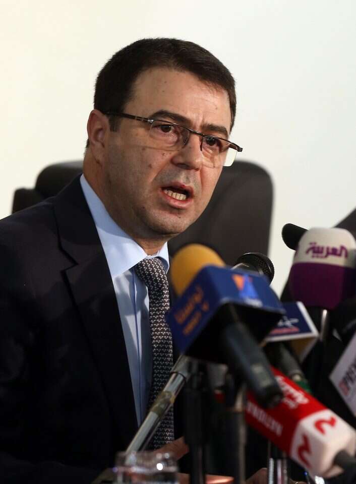 שר הפנים התוניסאי אל-האדי מג'דוב. | EPA