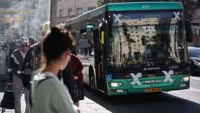 תחנת אוטובוס בירושלים. | הדס פרוש/פלאש 90