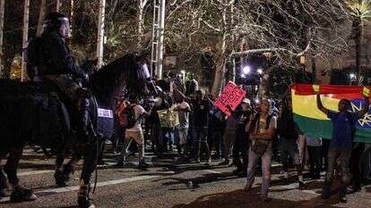 הפגנה נגד אלימות שוטרים. | אבישג שאר-ישוב