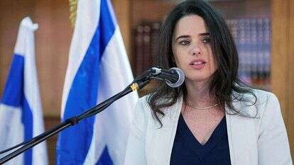 שרת המשפטים איילת שקד. | יונתן זינדל, פלאש90