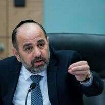 השר יעקב מרגי. | יונתן זינדל/פלאש 90