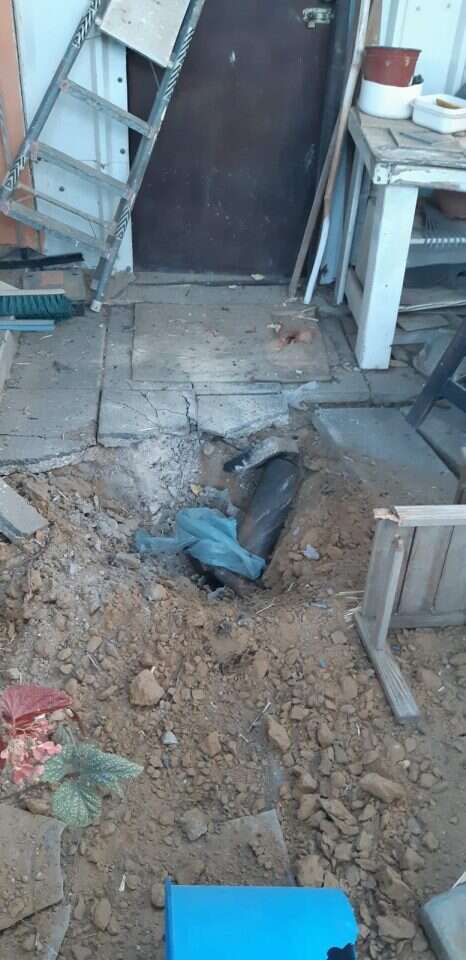 רקטה שנורתה על בית ביישובי הדרום. | דוברות אשכול