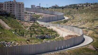גדר ההפרדה בירושלים. | מרים צחי