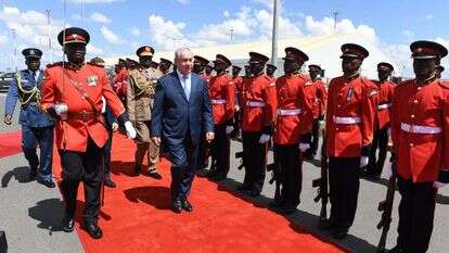 נתניהו בקניה, 2017. | חיים צח, לע"מ