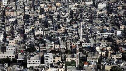 מחנה הפליטים בלאטה, סמוך לשכם. | AFP