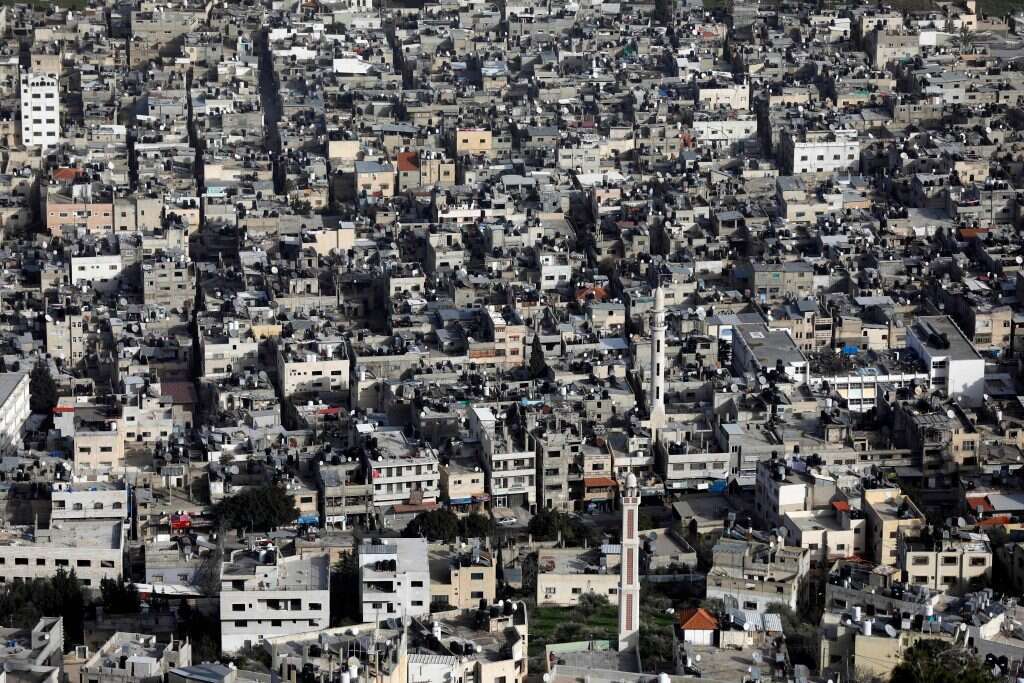 מחנה הפליטים בלאטה, סמוך לשכם. | AFP מחנה הפליטים בלאטה, סמוך לשכם. | AFP