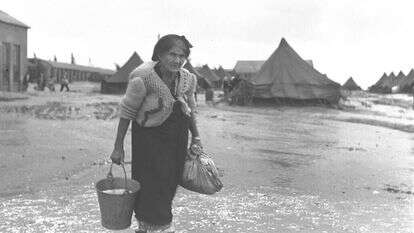 מעברה בבית־ליד, 1949. | טדי ברונר, לע"מ