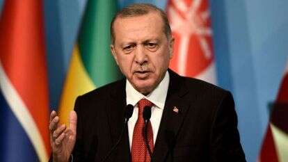 רג'פ טאיפ ארדואן. | AFP רג'פ טאיפ ארדואן. | AFP