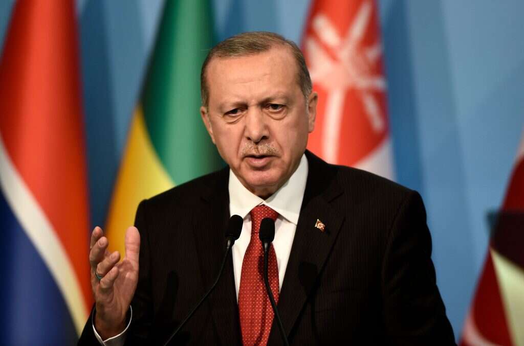 רג'פ טאיפ ארדואן. | AFP