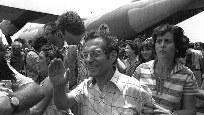 משוחררי מבצע אנטבה. | משה מילנר, לע"מ
