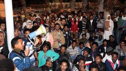 צעירים אריתראים בת"א. | גדעון מרקוביץ