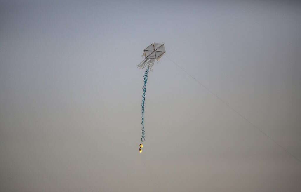 עפיפון חבלה מהרצועה. | EPA