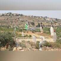 שטח שנתפס על ידי שליחי הרשות הפלסטינית מול נווה־דניאל שבגוש עציון | מרים צחי