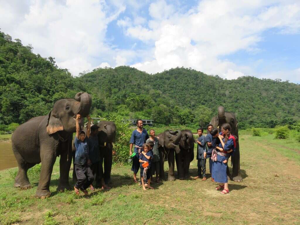 בני משפחת הייטנר בתאילנד. | באדיבות המשפחה