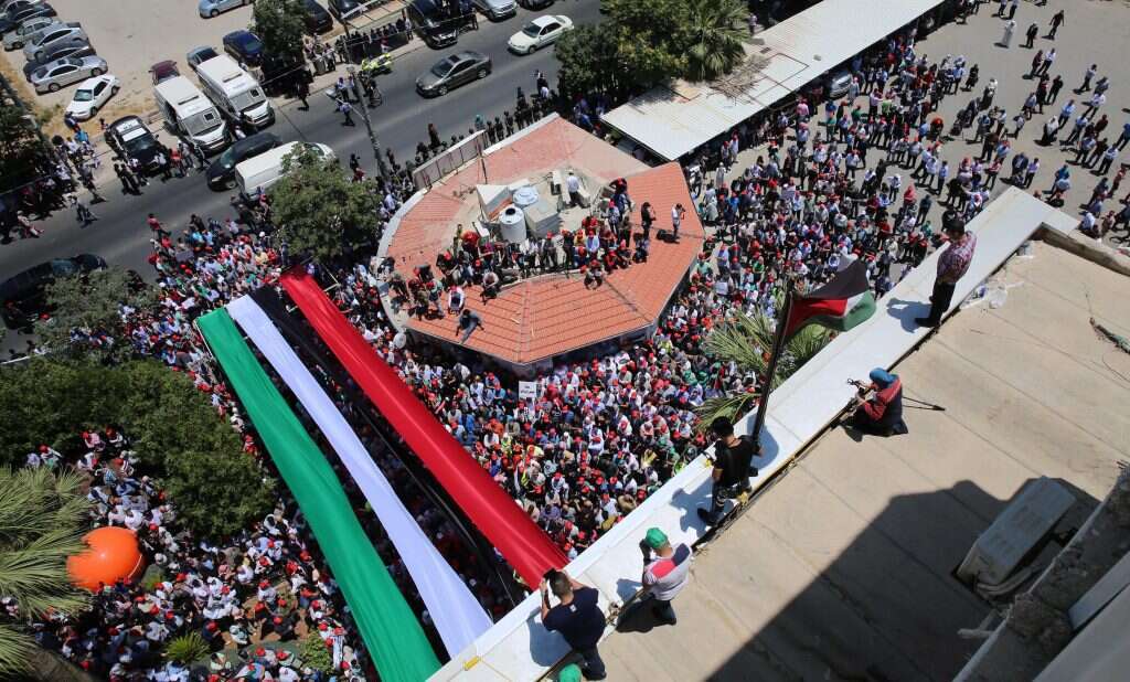 הפגנות בירדן. | EPA