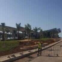 קניון "לב המפרץ" מימין, "מרכזית המפרץ" משמאל. | יאיר קראוס