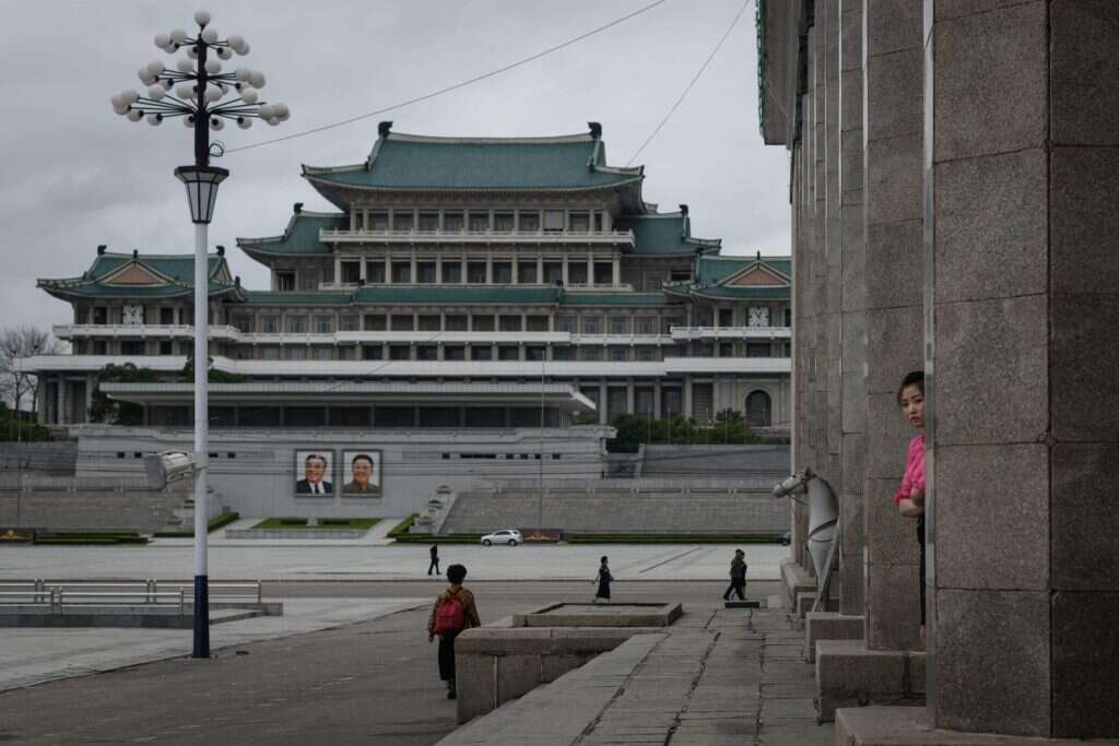 ארמון הנשיאות בצפון קוריאה. | AFP