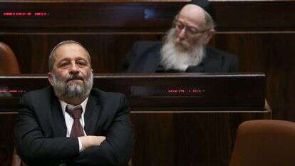 אריה דרעי ויעקב ליצמן. | אורן בן חקון