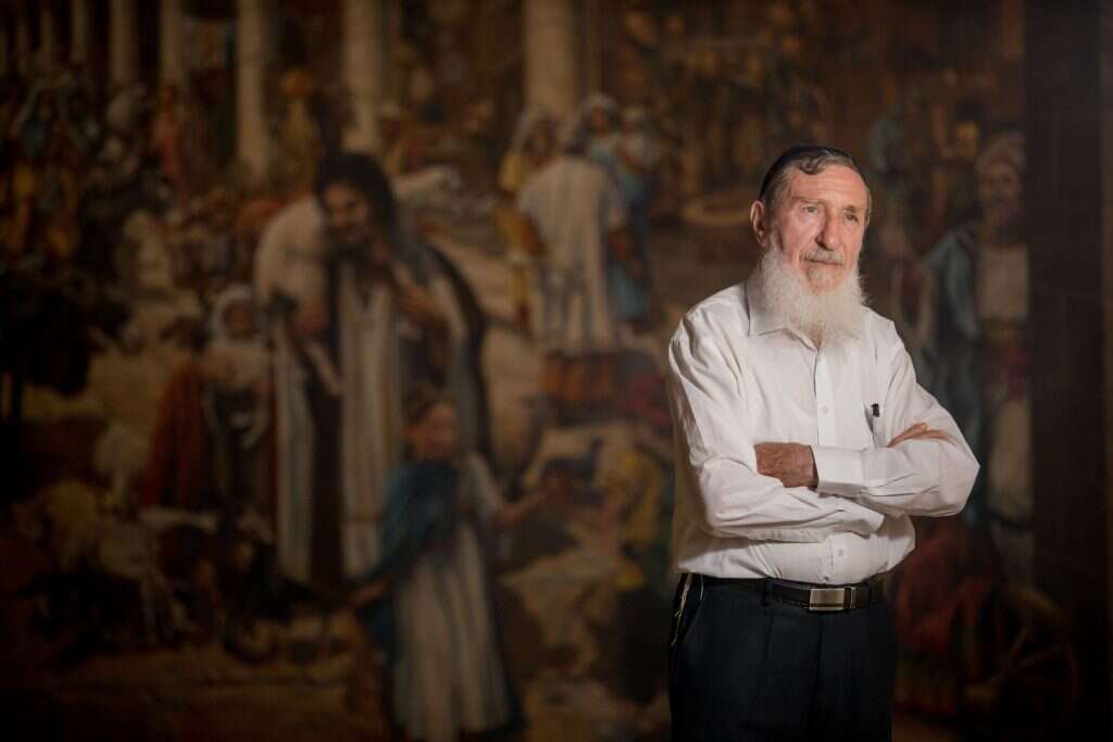 הרב פרופ' דניאל שפרבר. | יונתן זינדל, פלאש 90