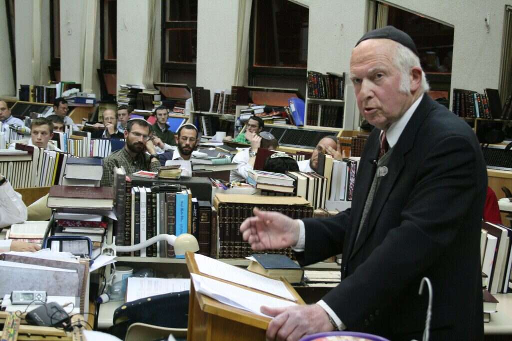הרב אהרון ליכטנשטיין. | גרשון אלינסון, פלאש 90