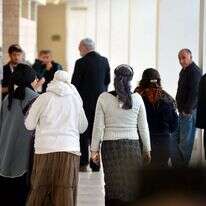 רעייתו של בן אוליאל בבית המשפט המחוזי בלוד. | יוסי זליגר