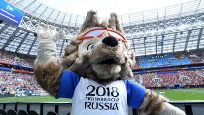 הקמע של המונדיאל. | AFP