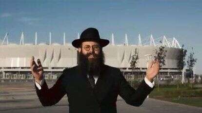 הרב דנציגר. | מתוך הסרטון