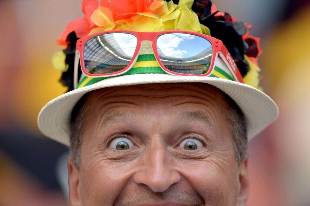 אוהד גרמני. | EPA