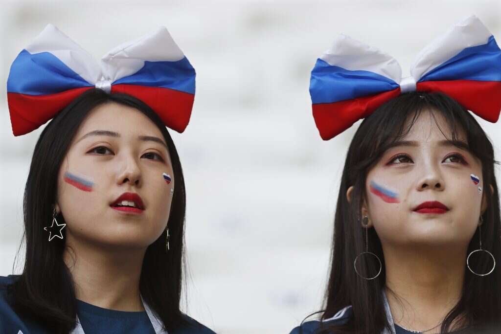 אוהדות רוסיה. | EPA