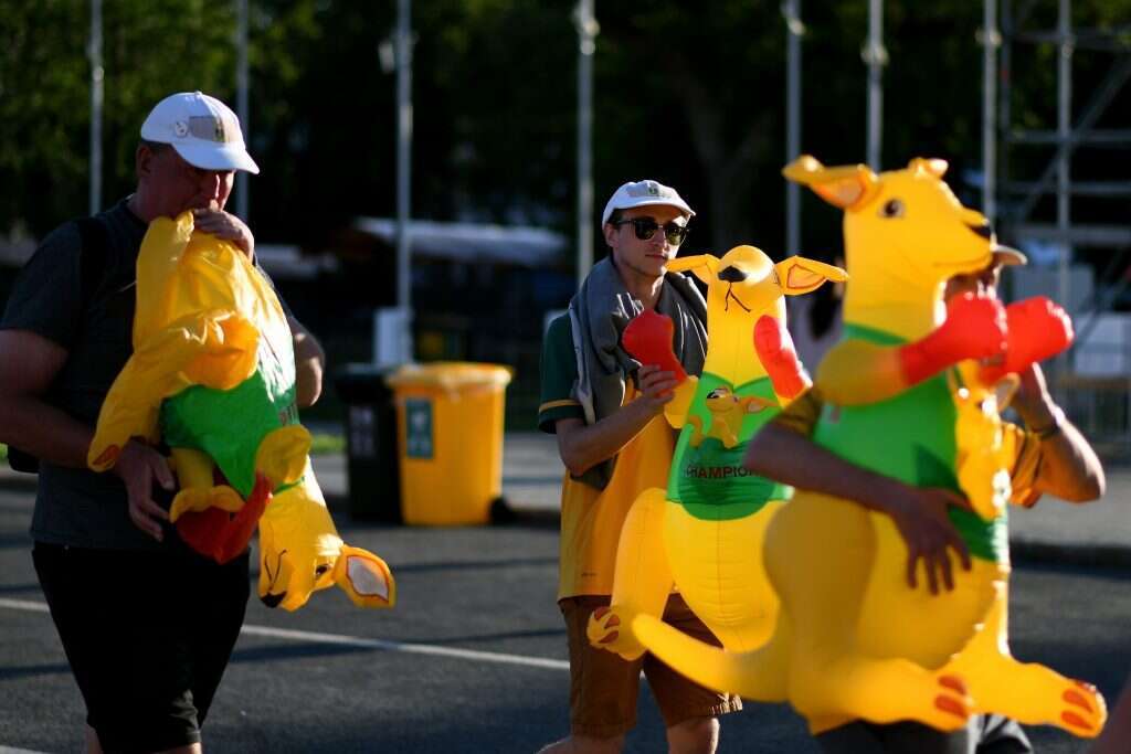 אוהדי אוסטרליה. | AFP
