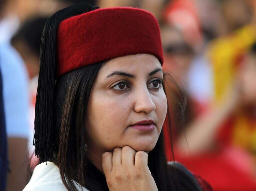 אוהדת תוניסיה. | EPA