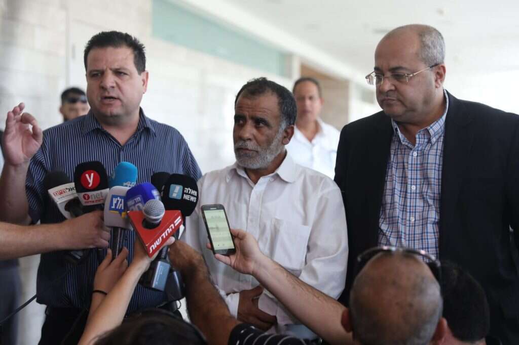 אחמד טיבי, דוואבשה ואיימן עודה. | מרים צחי אחמד טיבי, דוואבשה ואיימן עודה. | מרים צחי