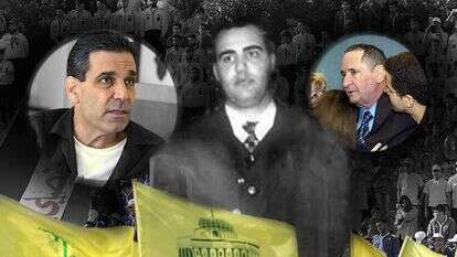 קייס עובייד בין גונן שגב לאלחנן טננבוים. | אבי אוחיון, לע''מ, אנצ'ו ג'וש ג'יני