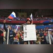 מעריץ של מוחמד סלאח. | AFP