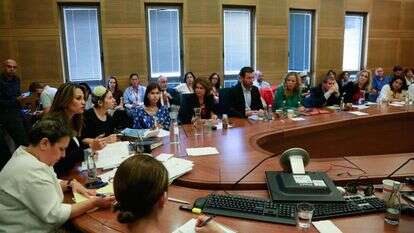 דיון בכנסת על אודות חוק הפיקוח על מעונות יום לפעוטות. | אורן בן חקון