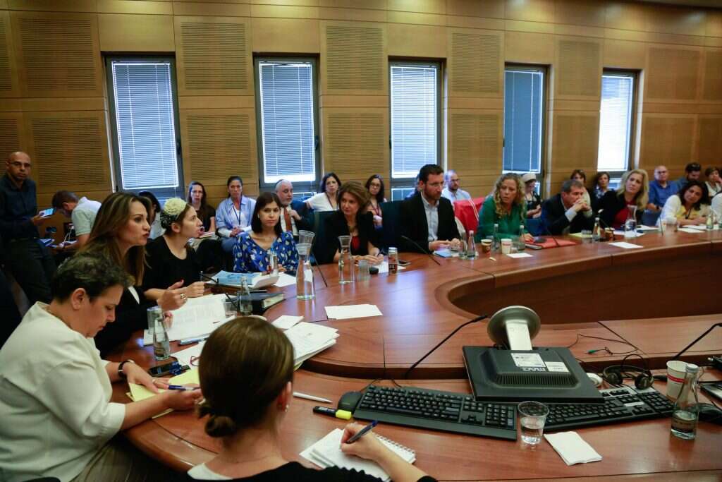 דיון בכנסת על אודות חוק הפיקוח על מעונות יום לפעוטות. | אורן בן חקון