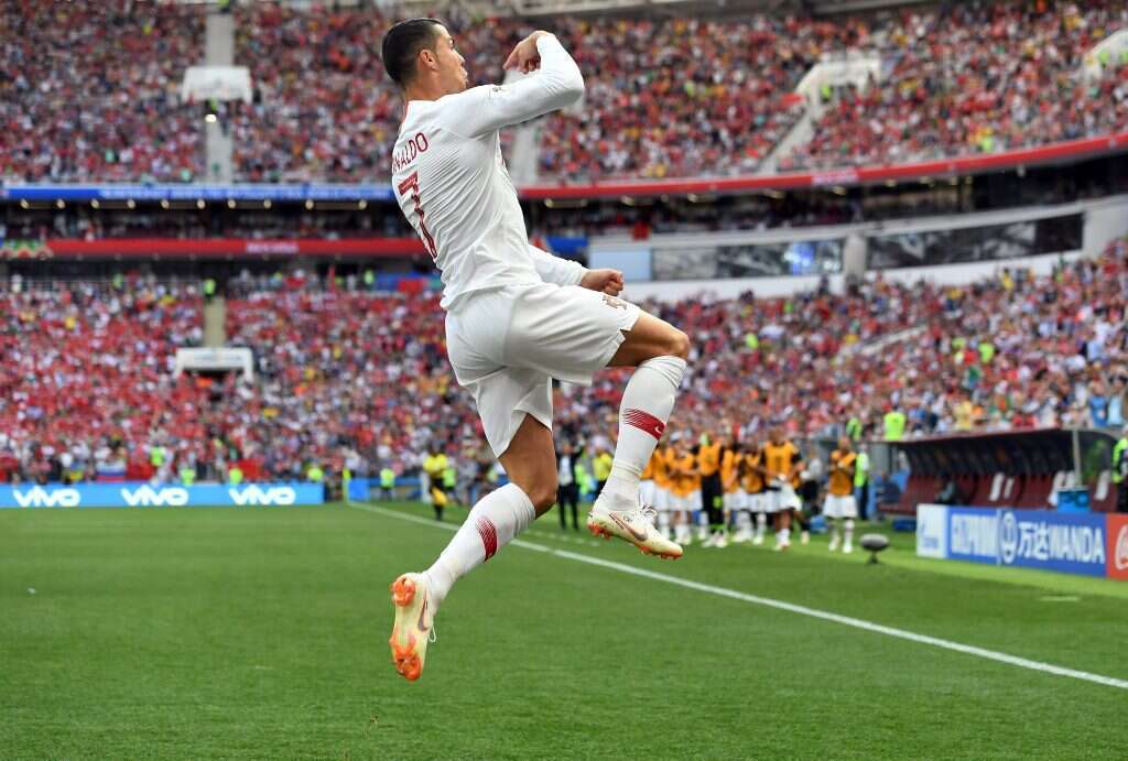 כריסטיאנו רונאלדו מאושר. | EPA