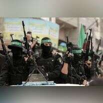 מחבלי חמאס בעזה | AFP