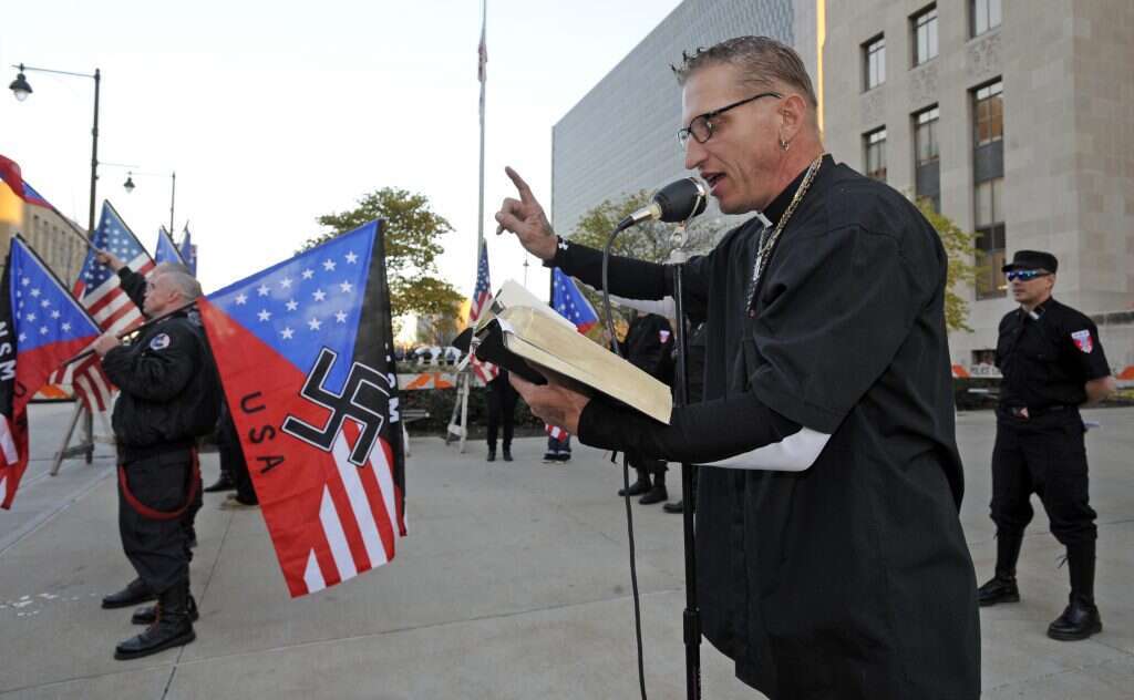 עצרת של ניאו־נאצים בארה"ב. | רויטרס