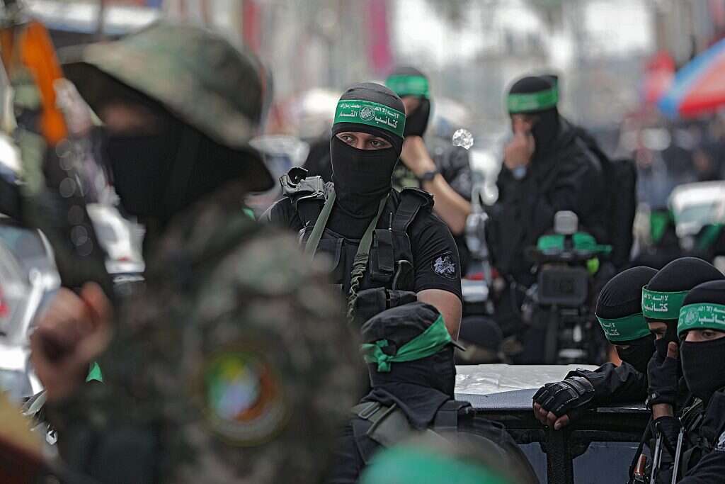 מחבלי חמאס בעזה | EPA