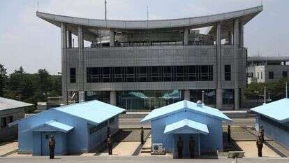 השטח המפורז בין קוריאה הדרומית לצפונית. | AP