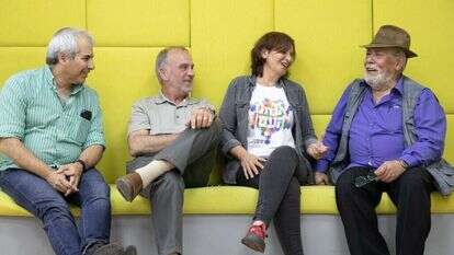 פורום שפירא, מיכאל יגאל מימון, דלית סוטר, אורי בן־אמוץ וצביקה בר־לב. | יוסי אלוני