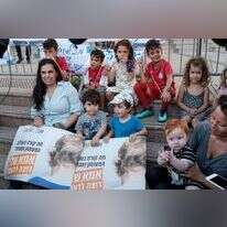 הפגנה נגד אי פיקוח על מעונות לגיל הרך. | תומר נוברג, פלאש 90