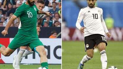 מוחמד סלאח ממצרים ומוחמד אל-סאלחאווי מערב הסעודית. | AFP