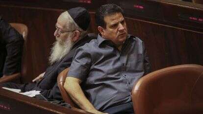 איימן עודה ויעקב ליצמן. | הדס פרוש, פלאש90