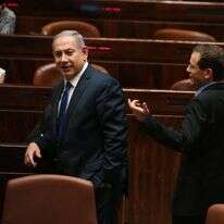 יצחק הרצוג ובנימין נתניהו. | אורן בן חקון יצחק הרצוג ובנימין נתניהו. | אורן בן חקון