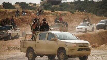 כוחות המורדים בדרום סוריה. | AFP