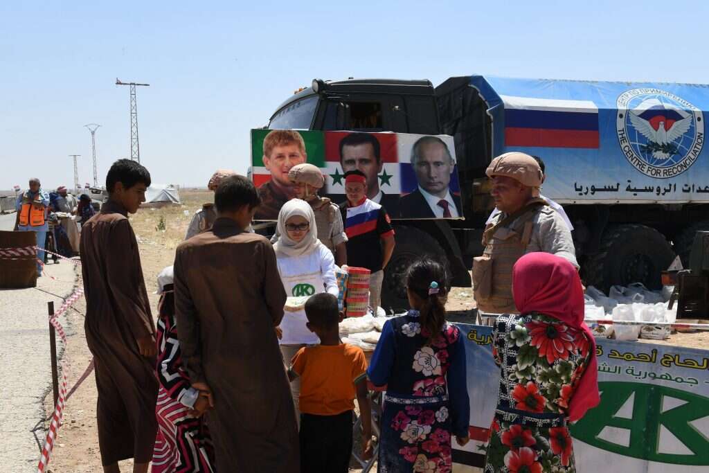 חיילים רוסים בדרום סוריה. | AFP